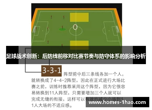 足球战术创新：后防线前移对比赛节奏与防守体系的影响分析