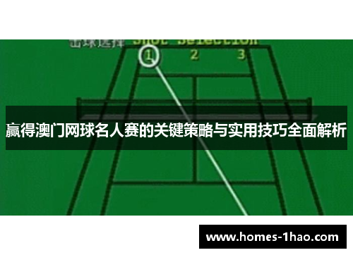 赢得澳门网球名人赛的关键策略与实用技巧全面解析