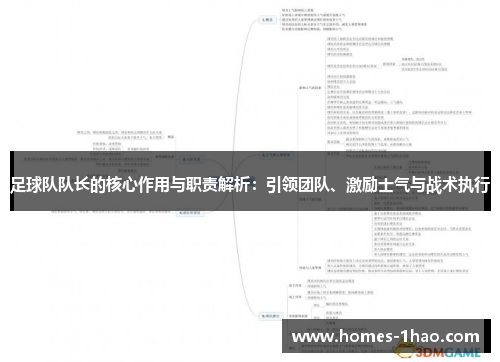 足球队队长的核心作用与职责解析：引领团队、激励士气与战术执行